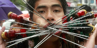 J&auml;hrliches Vegetarier-Fest auf der Insel Phuket