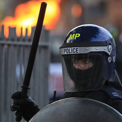 Flammen über London