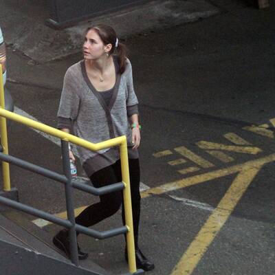 Amanda Knox ist wieder daheim