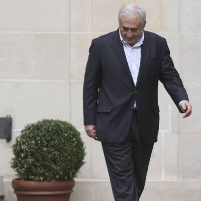 Strauss-Kahn zurück in Paris 