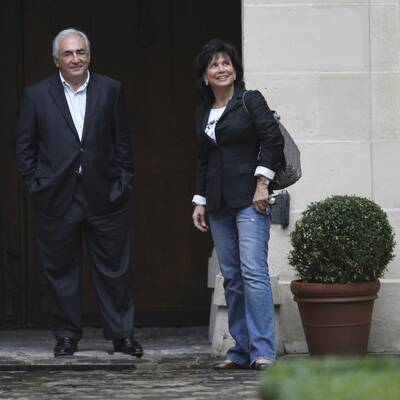 Strauss-Kahn zurück in Paris 