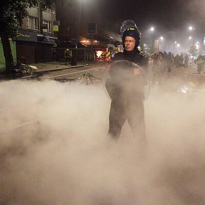 Massive Ausschreitungen in Tottenham