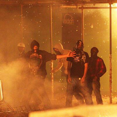 Massive Ausschreitungen in Tottenham