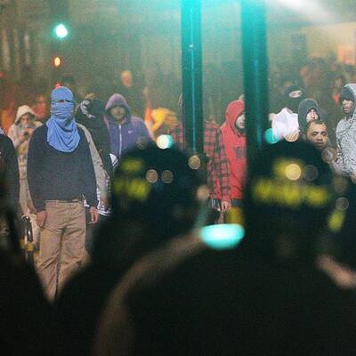 Massive Ausschreitungen in Tottenham