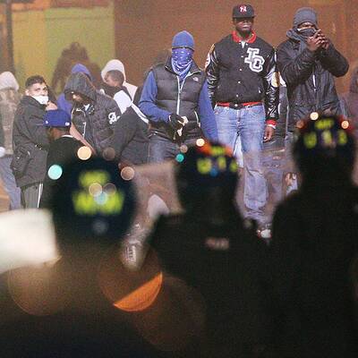 Massive Ausschreitungen in Tottenham