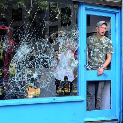 Flammen über London