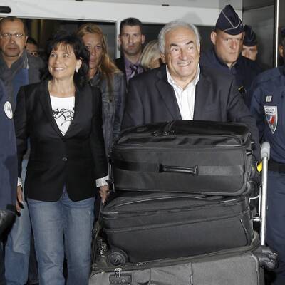 Strauss-Kahn zurück in Paris 