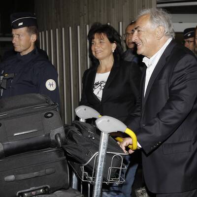 Strauss-Kahn zurück in Paris 