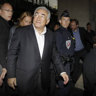 Strauss-Kahn zurück in Paris 