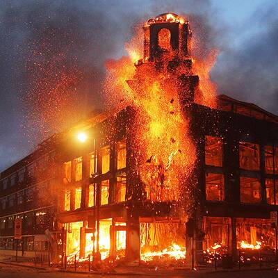 Massive Ausschreitungen in Tottenham