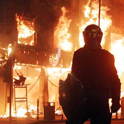 Massive Ausschreitungen in Tottenham