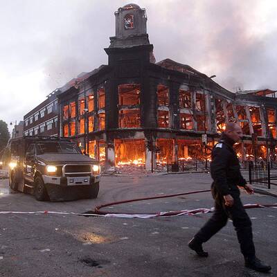 Massive Ausschreitungen in Tottenham