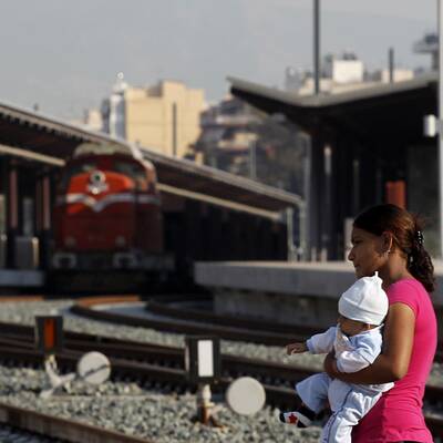 Generalstreik in Athen