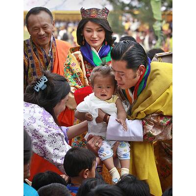 So heiratet König Jigme Khesar Namgyal Wangchuck von Bhutan seine Jetsun Pema.