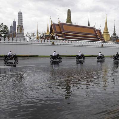 Land unter in Bangkok