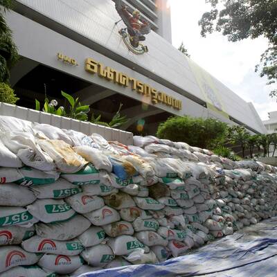 Jahrhundert-Hochwasser in Bangkok