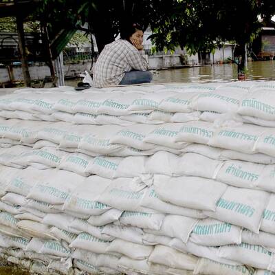 Jahrhundert-Hochwasser in Bangkok