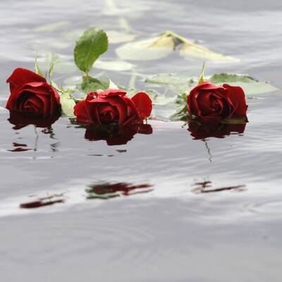 Trauer auf der Insel Utöya