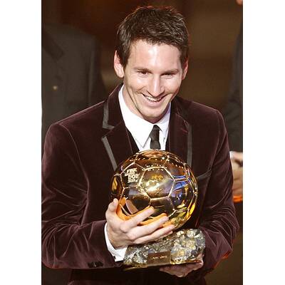 Lionel Messi wird zum 3. Mal Fußballer des Jahres