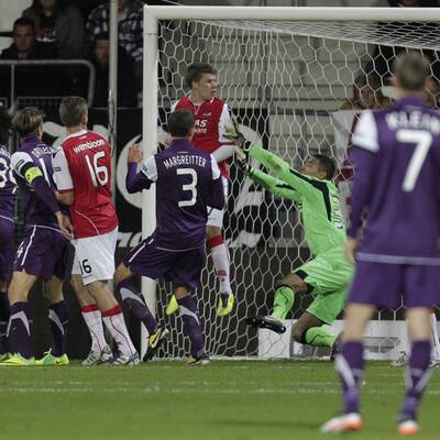 AZ Alkmaar gegen Austria Wien