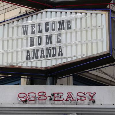 Amanda Knox ist wieder daheim