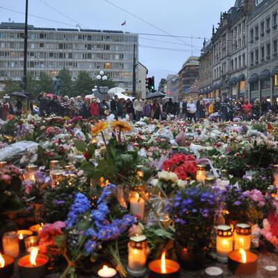 Trauer um die Terror-Opfer in Norwegen