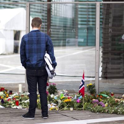 Trauer um die Terror-Opfer in Norwegen