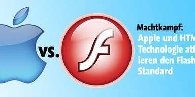 Apple setzt Flash weiter unter Druck