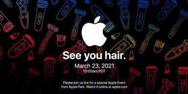 Kuriose Einladung: Bringt Apple jetzt einen Rasierer?