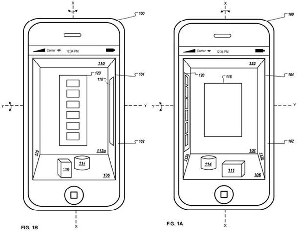 Apple-Patent: 3D-Steuerung für iPhone & Co.