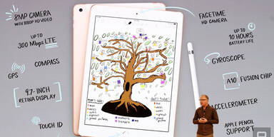 Apple greift mit völlig neuem iPad an