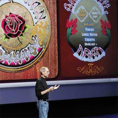 Steve Jobs zeigte die neuen iPods