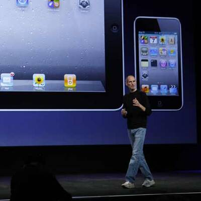 Steve Jobs stellt neue iPods vor