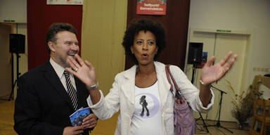 Kiesbauer beim Treffpunkt Gemeindebau