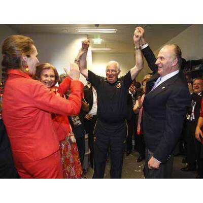 Megastar-Auflauf zum EM-Finale in Wien