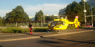 Spektakulärer Rettungseinsatz am Karlsplatz