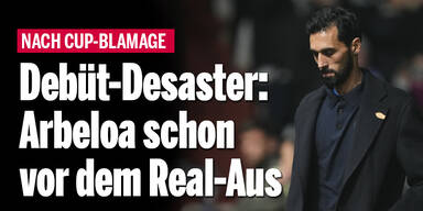 Debüt-Desaster: Arbeloa schon vor dem Real-Aus