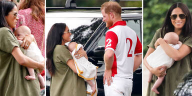 So lieb kuschelt Mama Meghan ihren Archie