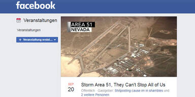 Sturm auf Area 51: Schon 1,5 Mio. Zusagen
