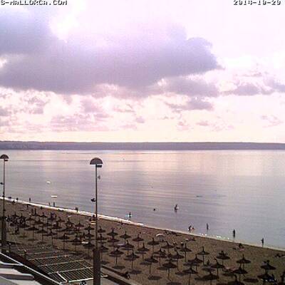 Die Sonne kommt wieder in El Arenal, 29.10.