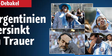 Argentinien versinkt in Trauer