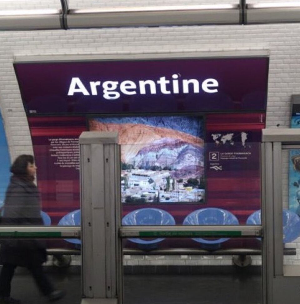 Französische U-Bahn benennt Station ''Argentine'' um