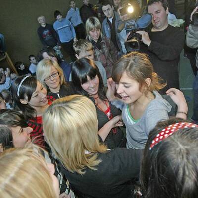 Das war Arigonas erster Schulbesuch