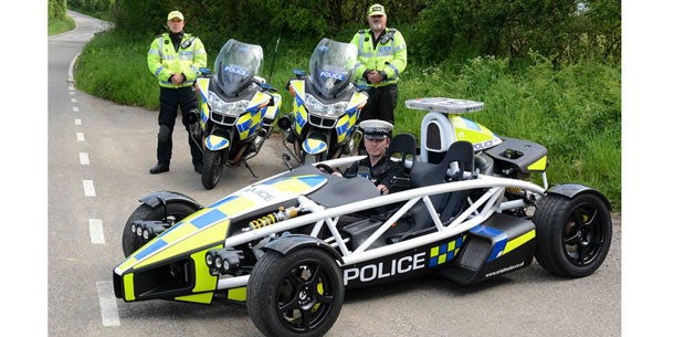 Das wohl verrückteste Polizeiauto der Welt