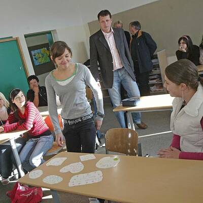 Das war Arigonas erster Schulbesuch