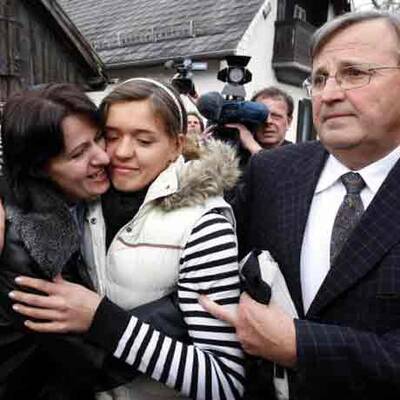 Bilder von Arigonas Pressekonferenz