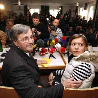 Bilder von Arigonas Pressekonferenz