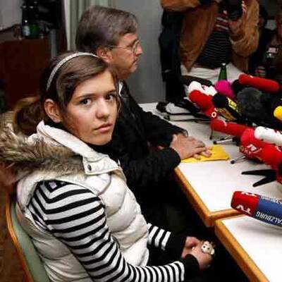 Bilder von Arigonas Pressekonferenz