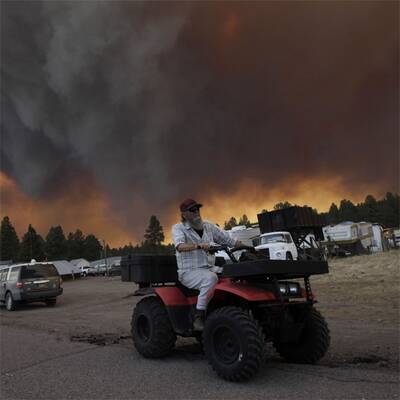 Waldbrand in Arizona