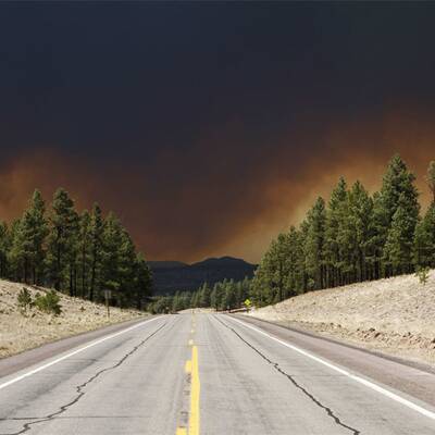 Waldbrand in Arizona